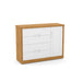 TUTTO CHEST OF DRAWERS, 1 DOOR WHITE/FREIJO MATI