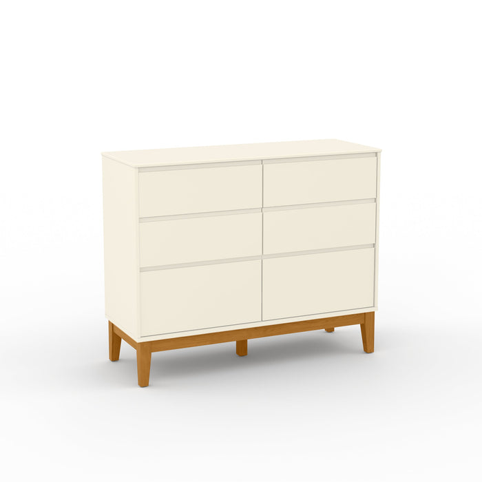NATURE CLEAN CHEST OF DRAWERS OFF WHITE/ECO WOOD MATI