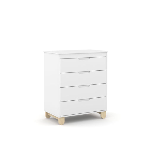 ZUPY CLEAN CHEST OF DRAWERS WHITE/NATURAL MATI