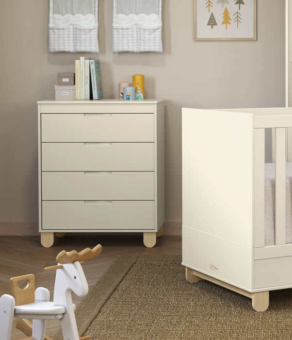ZUPY CLEAN CHEST OF DRAWERS OFF WHITE/NATURAL MATI