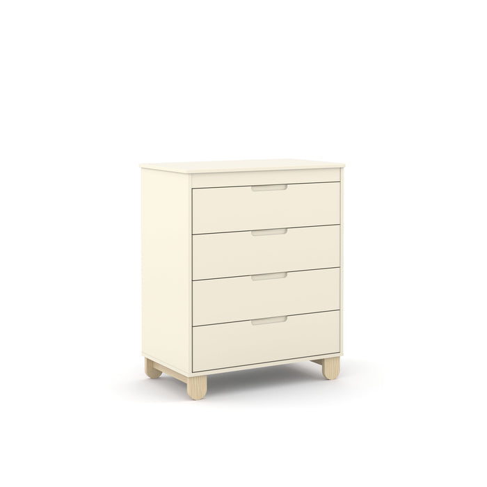 ZUPY CLEAN CHEST OF DRAWERS OFF WHITE/NATURAL MATI