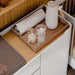 NIDO CHEST OF DRAWERS, 1 DOOR WHITE/FREIJO MATI