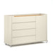 NIDO CHEST OF DRAWERS, 1 DOOR OFF WHITE/FREIJO MATI