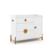 TESS CHEST OF DRAWERS, 1 DOOR WHITE/ECO WOOD MATI