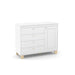 ZUPY CHEST OF DRAWERS, 1 DOOR WHITE/NATURAL MATI