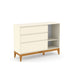 NATURE CLEAN CHEST OF DRAWERS, 1 DOOR OFF WHITE/ECO WOOD MATI