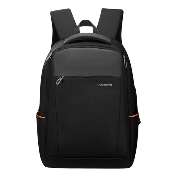 VOLKANO ATLANTA 15.6" LAPTOP BACKPACK - BLACK VOLK
