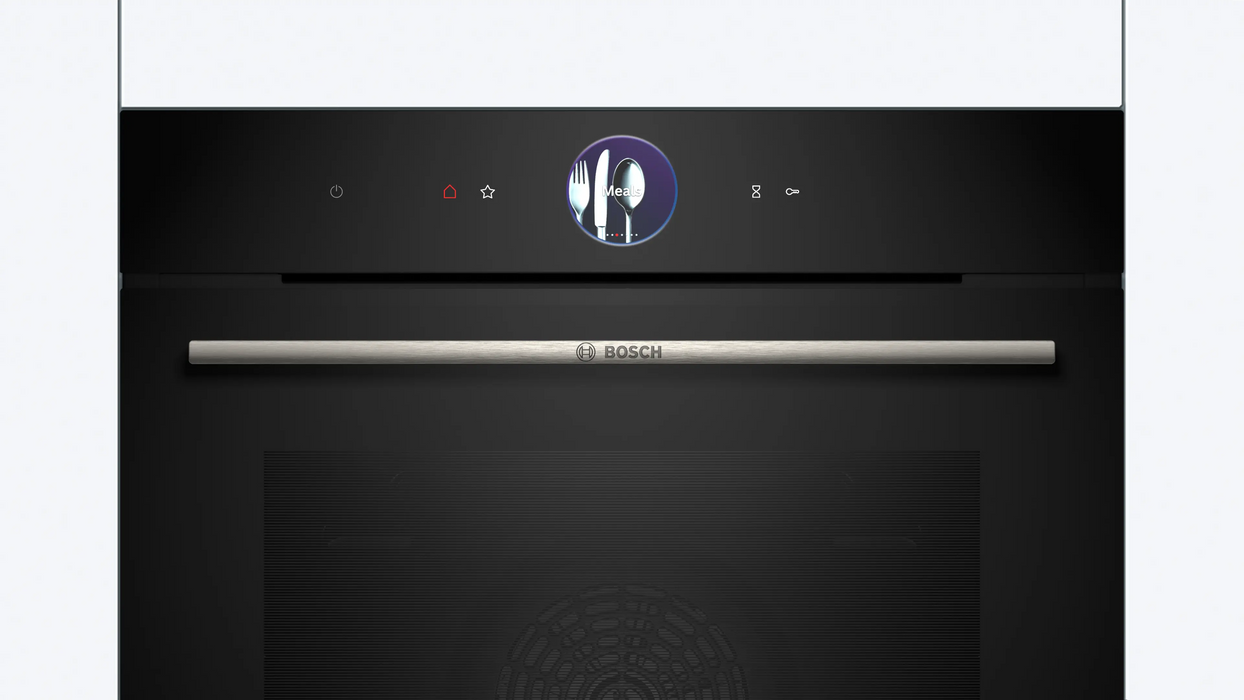 BOSCH 60CM SERIES 8 BUILT IN OVEN BLACK BOSC