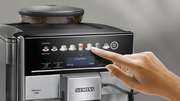 SIEMENS EQ6 PLUS FULLY AUTOMATIC COFFEE MACHINE