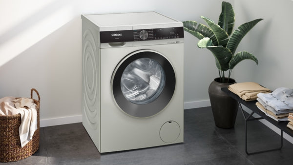 SIEMENS IQ300 10KG FRONTLOADER W/MACHINE SILVER BSH HOME APPLIANCES