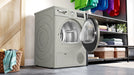 Bosch Series 4 dryer with AutoDry and AntiVibration design