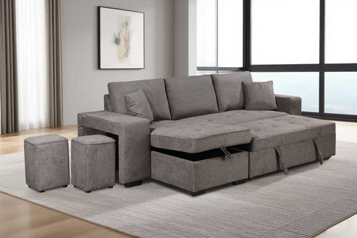 FLORENCE SLEEPER SOFA DARK GREY CARA