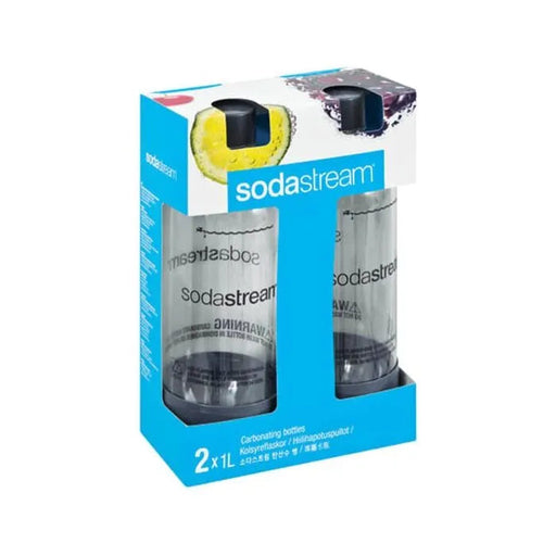 SODASTREAM 1L CLASSIC BOTTLE - TWIN PACK SODASTREAM