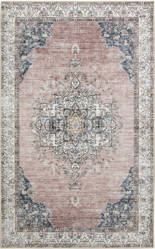 LUNAR 80X300 INTRICATE PINK VINTAGE RUG RUGS