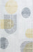 NEPTUNE RUG 190X290 - YELLOW & GREY ARCH RUGS ORIGINAL