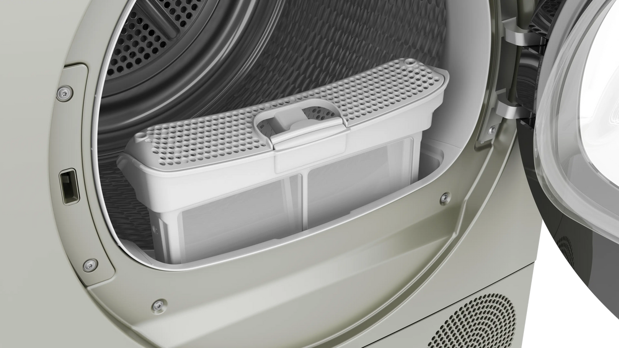 BOSCH SERIES 6 10KG HEAT PUMP DRYER SILVER INOX BOSC