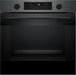 BOSCH 60CM OVEN SERIES 4 BLACK STAINLESS STEEL BOSC