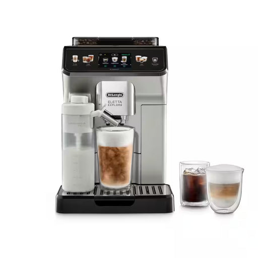 DeLonghi ECAM 450.65.S automatic coffee machine silve
