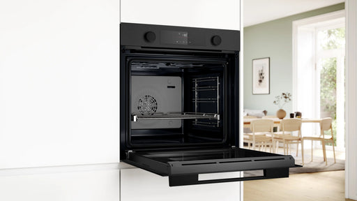 BOSCH 60CM OVEN SERIES 4 BLACK STAINLESS STEEL BOSC