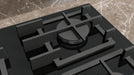 SIEMENS IQ500 90CM 5BRN GAS ON GLASS HOB BLACK SIEM