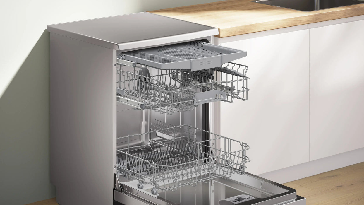 BOSCH SERIES 4 14 PLACE DISHWASHER SILVER BOSC