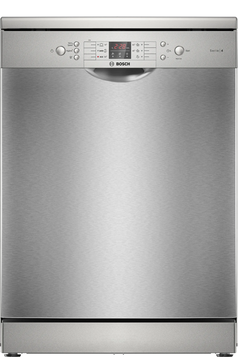 BOSCH SERIES 4 14 PLACE DISHWASHER SILVER