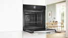 BOSCH 60CM SERIES 8 BUILT IN OVEN BLACK BOSC