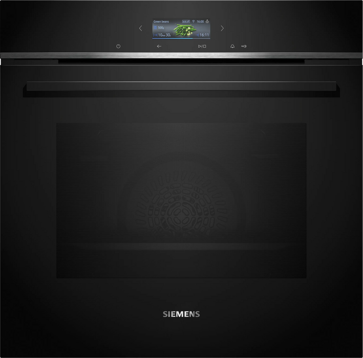 SIEMENS IQ700 60CM BUILT-IN OVEN BLACK SIEM