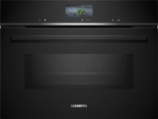 SIEMENS IQ700 45L BUILT-IN COMPACT MICROWAVE BLACK BSH HOME APPLIANCES