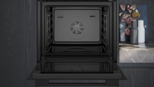 SIEMENS IQ700 60CM BUILT-IN OVEN BLACK BSH HOME APPLIANCES