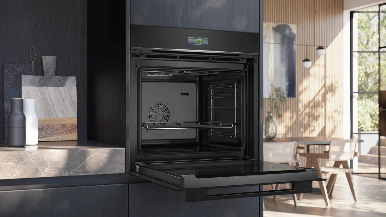 SIEMENS IQ700 60CM BUILT-IN OVEN BLACK