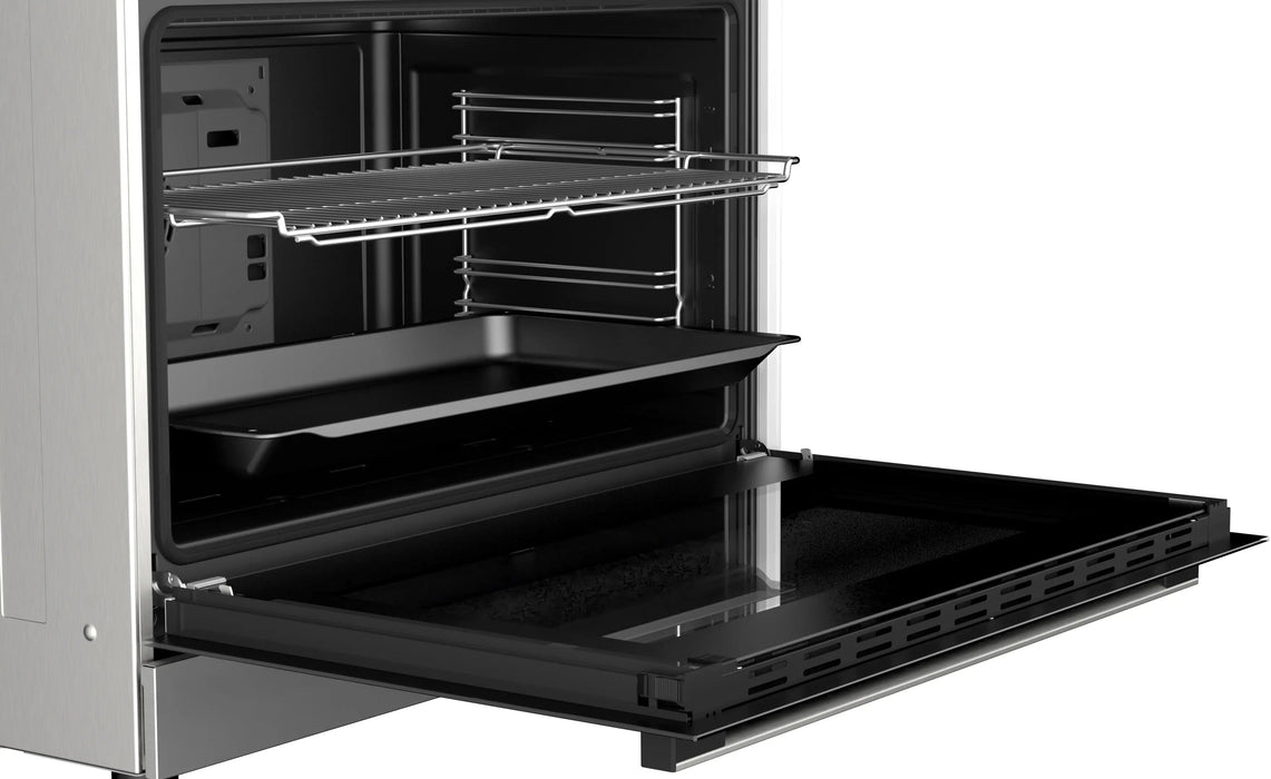 BOSCH 90CM SERIES 6 FULL GAS COOKER STAINLESS STEEL BOSC