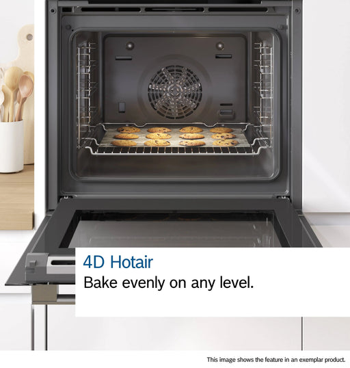 BOSCH 60CM SERIES 8 BUILT IN OVEN BLACK BOSC