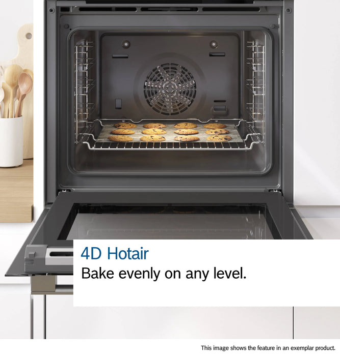 BOSCH 60CM SERIES 8 BUILT IN OVEN BLACK BOSC