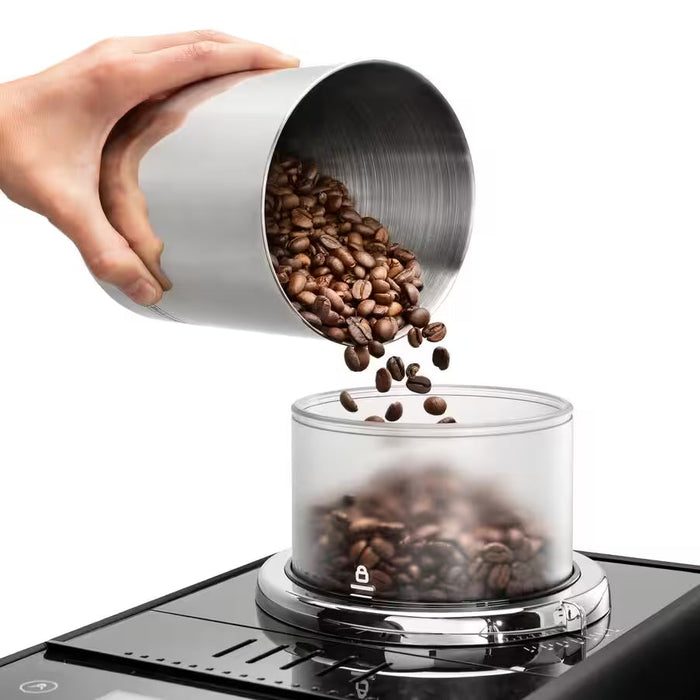 DELONGHI REVELIA BEAN TO CUP COFFEE MACH BLACK