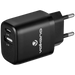 VOLKANO ON THE GO UBS & TYPE C WALL CHARGER VOLK