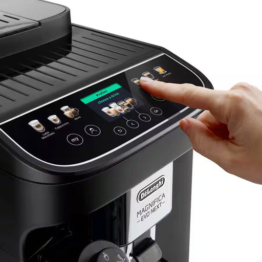 DeLonghi bean to cup coffee machine with TFT display