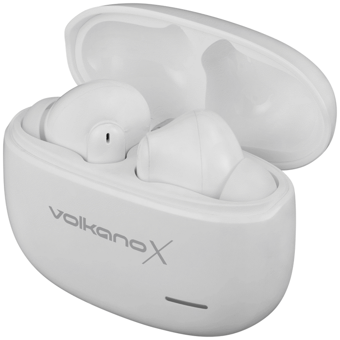 VOLKANOX VXT200S HYBRID ANC TWS EARPHONES - WHITE VOLK