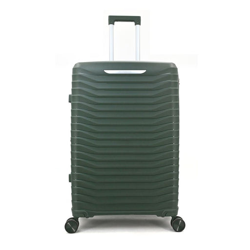 EMBASSY 65" CHIC CARRY ON TROLLEY - DARK GREEN ELTR