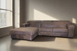 2PCE KAMPALA CHAISE DAYBED - ANDES BROWN EARTHLINE FURNITURE