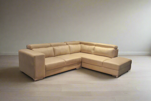 2PCE MIAMI DAYBED WITH CHAISE - DAKOTA SAND EARTHLINE FURNITURE