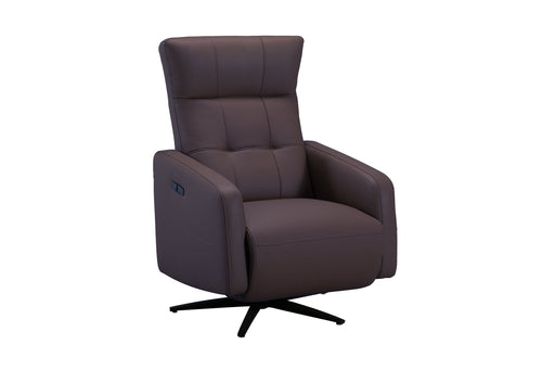 RECLINER SWIVEL MB R202 DARK BROWN MING