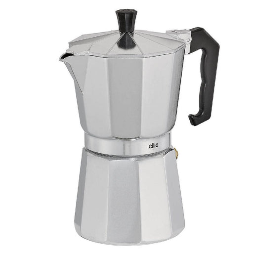 CILIO CLASSICO COFFEE MAKER - 6 CUPS STAINLESS STEEL SOLUTI