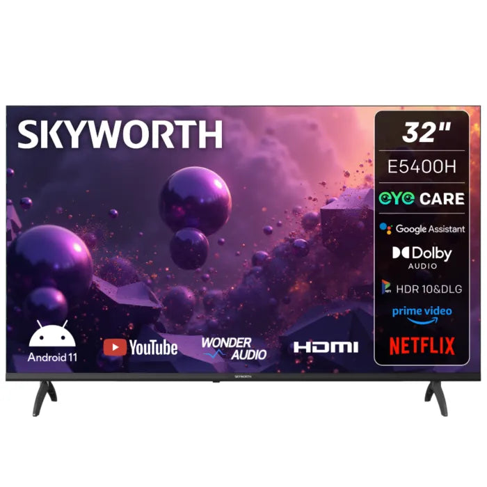 SKYWORTH 32" E5400H HD GOOGLE SMART TV SKYW