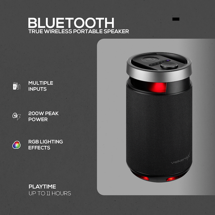 VOLKANOX S800 PORTABLE BLUETOOTH PARTY SPEAKER VOLK