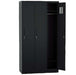 3-DOOR INNER HANDLE LOCKER CABINET (BLACK)  