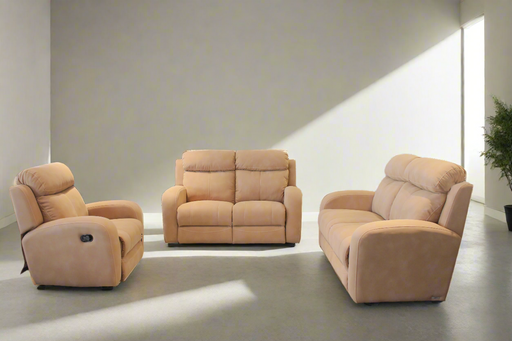 3PCE COLTON 2/2/1 2ACT L/S - MATTE MUSTARD ALPINE UPHOLSTERERS