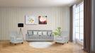 3 PCE FORTUNE LOUNGE SUITE - 1 SOFA, 2 OCC CHAIRS FORT