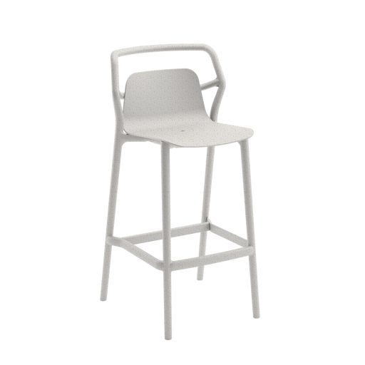 MIMI BAR CHAIR WHITE FUYA