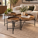 BISTRO COFFEE TABLE SET OF 3 FOUR